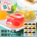 母の日 ゼリー 銀座千疋屋 銀座ゼリー 9個 (-PGS-062-) 送料無料 (t0) フルーツゼリー | 送料無料 内祝い お祝い お返し ギフト 誕生日 プレゼント お礼 ご挨拶 出産内祝い 結婚 快気祝い お供え 香典返し 人気 おすすめ 進物 手土産 個包装 菓子折り 最強配送 ゼリー詰合せ