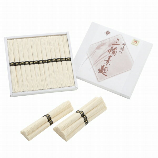 三輪素麺組合謹製 鳥居帯 KF-23M (個別送料込み価格) (-495-010N-) | 内祝い ギフト 出産内祝い 引き出物 結婚内祝い 快気祝い お返し 志