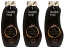 バンホーテン　チョコレートシロップ　630g×3個　　　【Van Houten CHOCOLATE　syrup 業務用　製菓材料　チョコ】