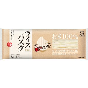 原材料 精米（タイ）、玄米（タイ） 規格 250g 商品説明 お米100%にこだわったお米100%ならではの上品な香りともっちり食感が特徴のお米の魅力が詰まったライスパスタです。小麦・食品添加物不使用・玄米入り・低GI食品です。パスタ料理は...