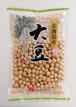 流通革命 神明産業 北海道産 大豆 250g×20袋×1ケース 【業務用販売 BTOB 小売用】