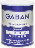 GABAN　ナツメグパウダー（缶）　225g　　　【スパイス　ハウス食品　香辛料　パウダー　業務用　にくずく】