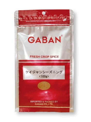 【メール便送料無料】 GABAN シーズニング ギャバン スパイス ケイジャンシーズニング （袋） 100g gaban【ミックススパイス ハウス食品 香辛料 パウダー 業務用】