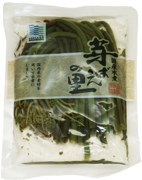 北海道物産のこだわり食材　国産わらび水煮　100g　　　　【芽ばえの里　北海道物産興社　国内産　蕨生　和良比　山菜水煮】