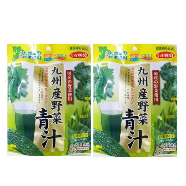 九州産 野菜青汁 42g×2パック 芙蓉薬