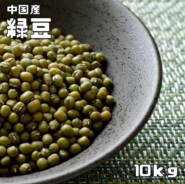 緑豆 10kg 豆力 中国産 りょくとう モ