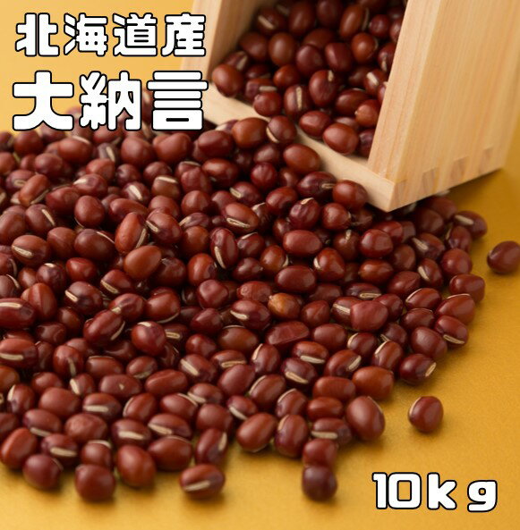 大納言 小豆 10kg 豆力 契約栽培 北海