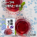 蒟蒻ゼリーの素 グレープ 75g×20袋 大島食品工業 粉末 製菓材料 業務用 国産 国内産 こんにゃくゼリー 葡萄 洋菓子材料