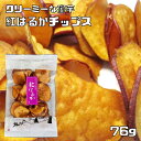 紅はるかチップス 国産 76g グルメな栄養士 国内産 芋チップス さつまいもチップス 野菜チップ おやつ 化学調味料不使用(4)