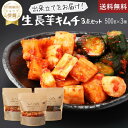 【赤坂食べ門】\楽天1位/ 生キムチ 長芋セット 500gx3種(長芋 カクテキ きゅうり)『1日数量限定』<出来立てのキムチだから食感が全然違う> 生キムチ ...