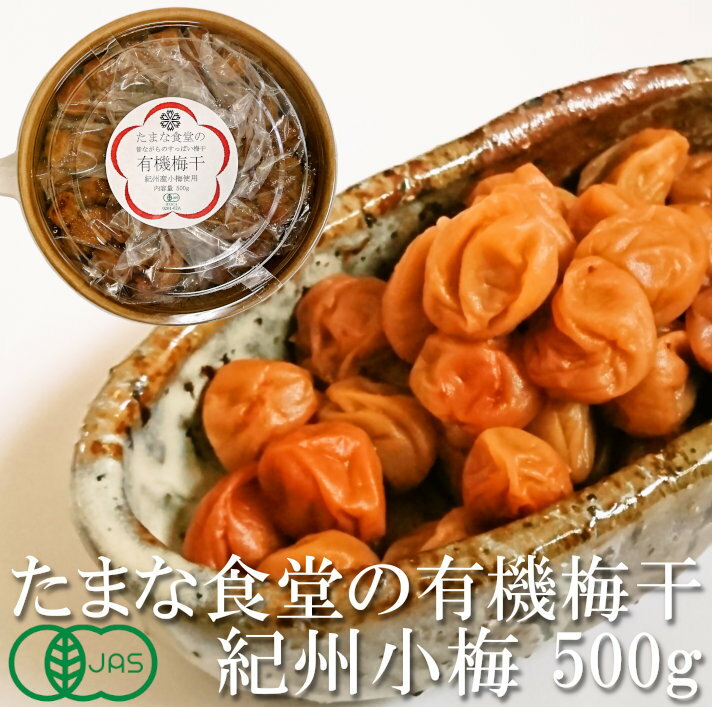 予約受付商品 梅干し 紀州小梅 たまな食堂の梅干 500g 小粒 無添加 有機 オーガニック 無農薬 無除草剤 無化学肥料 自然栽培 紀州産 昔ながらのすっぱい梅干 田舎梅干 白梅干し 白干 塩分18％ 漬物 漬け物 お弁当 おにぎり おむすび 一部地域を除き送料無料