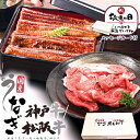 土用の丑の日 うなぎ 敬老の日 ギフト お中元 夏ギフト 国産 うなぎ & 神戸牛 松阪牛 180g ギフトセット 詰め合わせ 国産 鰻 ウナギ 蒲焼き 1尾 黒毛和牛 牛肉 切り落とし お取り寄せ 贈答用 プレゼント ぎゅうにく 高級 お礼 お返し お祝い 内祝い お礼 丑の日 2025 御中元