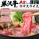 米沢牛 特上ウデスライス ブランド牛 牛肉 1kg(6〜8人前) 500g×2パック 肩肉 すき焼き用 すき焼き肉 米沢牛国産 黒毛和牛 和牛 米澤牛 すきやき...