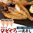 【山口県産】のどぐろ　干物　開き（L)1枚（約170-200g）大サイズ　赤ムツ