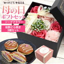 花とどら焼きのセット 2024 母の日ギフト 桜餅 どら焼き & ソープフラワー ギフトセット [冷凍] 和菓子 小豆 あんこ 花とお菓子 スイーツ お菓子 造花 そのまま飾れる 枯れないお花 石鹸花 お花 ミニ バラ ソープ フラワーボックス プレゼント ギフト 予約 直送 hm