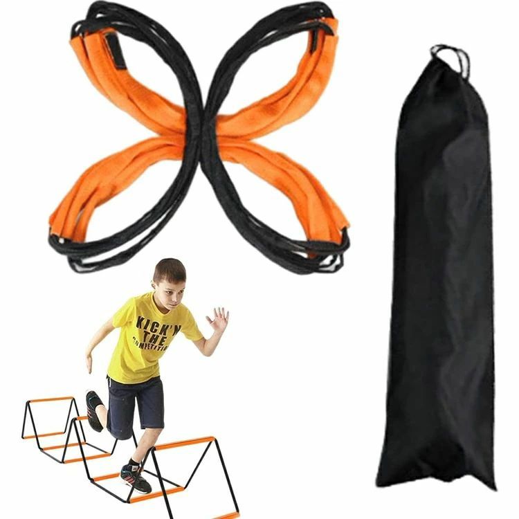 【送料無料】【大人気商品】ロープはしご ラダー トレーニングラダー キッズ フィットネス用 ポータブルロープはしご ハードルトレーニング ラダー キッズフィットネス用 サッカー用 瞬発力 敏捷性 2.4/3.2/4/4.8/6.4/8/9.6m 7サイズ選べる