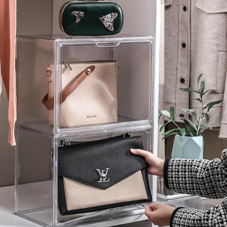 2個セット 収納ケース 透明 大容量 クリア 取り出しやすい 収納ボックス 収納ケース スニーカー スニーカーボックス 靴ケース ディスプレイ コレクションケース コレクション おもちゃ ぬいぐるみ 収納 棚 箱 収納棚 2