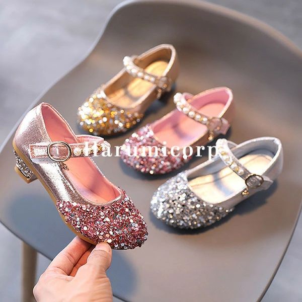 Shoes - 子供靴 女の子 フォーマルシューズ 結婚式 ピアノ 発表会 ドレスシューズ フォーマル靴 演出 くつ ダンスシューズ 子ども靴 ジュニア ベビー 赤ちゃん キッズ靴 キッズシューズ ベビーシューズ ベビー靴 おしゃれ 可愛い お姫様 入学式 卒業式 新品 16cm 17cm 18cm 19cm 20cm
