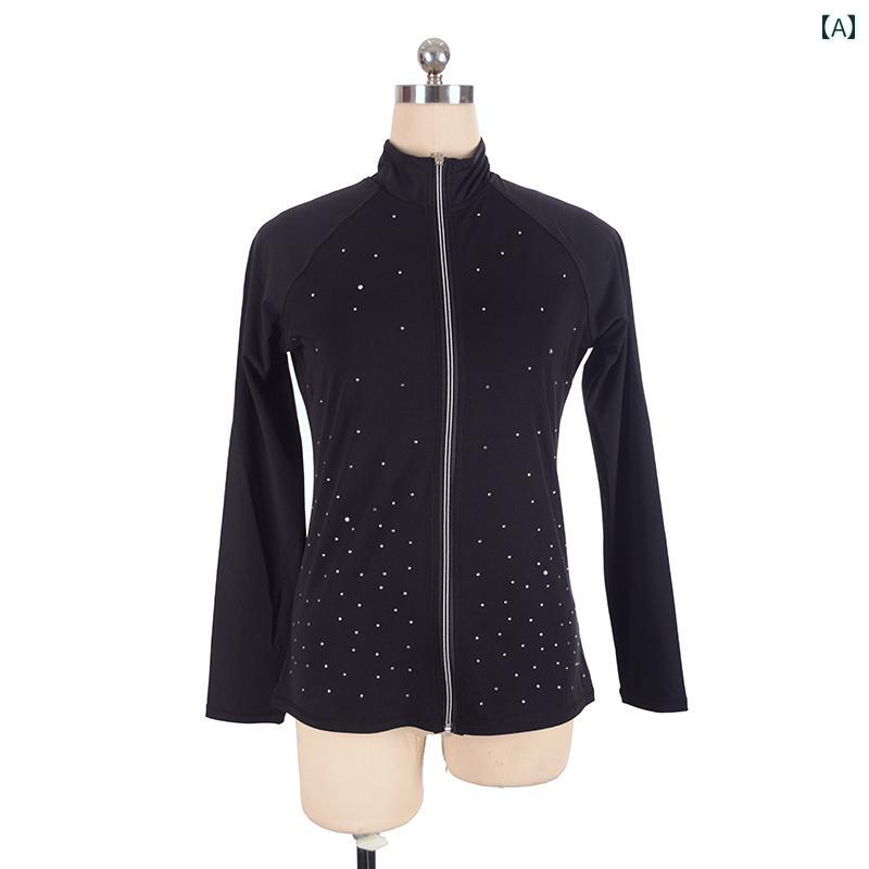 【送料無料】フィギュア スケート トレーニング 練習着 子供 大人 トップスス ジャケット ウェア  ...