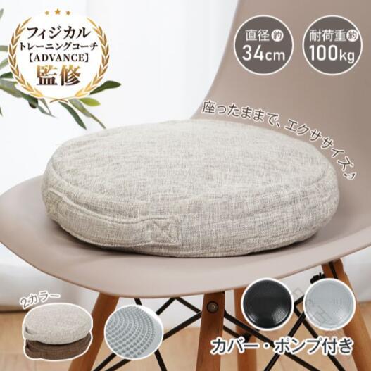 【送料無料】姿勢革命 体幹 自宅トレーニング 歪み インナーマッスル 女性向け 健康器具 家族で使える 空気量調整可能 腰痛対策