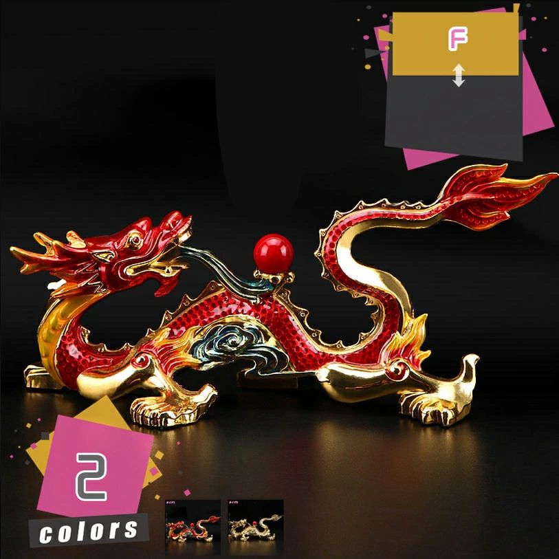 【送料無料】龍の置物 風水 龍 置物 金 風水グッズ 玄関 五本爪 金龍 龍 竜 金 ゴールド 宝珠 干支の辰置物 干支の置物 龍の置き物 金の龍 辰 干支 辰年 ドラゴン 玄関 自宅 オフィス 会社 店舗 テナント インテリア 竜開運祈願 金運祈願 mdnat