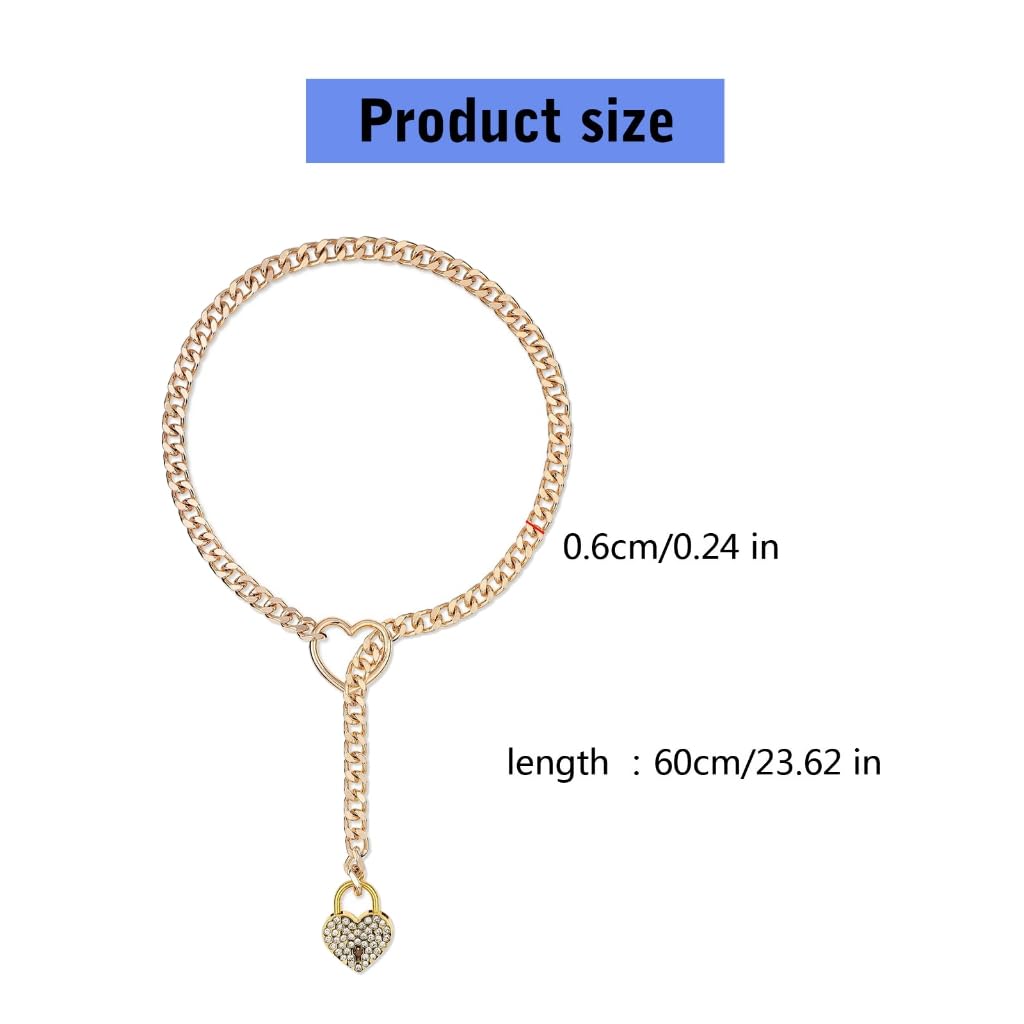 【送料無料】ヒップホップハートチェーンネックレス パンク ラブシェイプペンダント ネックチェーン カップル レディース ステンレススチール 鎖骨チェーンジュエリー ステンレス鋼