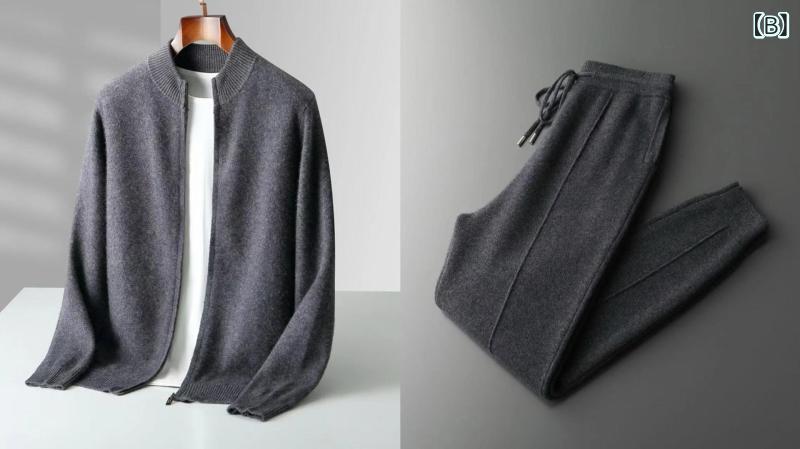 【送料無料】メンズ ニット セットアップ 男性...の紹介画像3