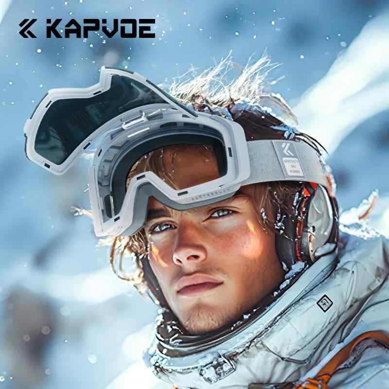 ゴーグル スキー スノーボード 大人用 登山 UVカット 紫外線対策 防風 防塵 防霧 曇り止め Spectacles TPU PC ダブルレンズ 偏光レンズ フリップアップ
