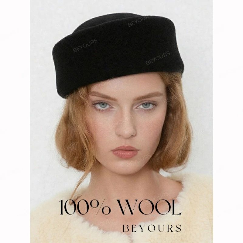 100%ウール 帽子 ハット フォーマル 正装 カクテルハット トークハット 結婚式 葬式 婚礼 卒業式 入学式 入園式 卒園式 結納 冠婚葬祭 成人式 パーティー 七五三 謝恩会 同窓会 二次会 演奏会