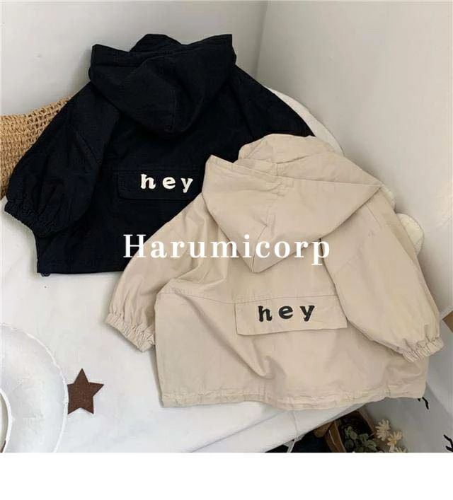 TABERICのジャケット キッズ 男の子 女の子 ベビー服 パーカー フード付き 春 秋 冬 子供服 アウター スプリングコート 子供 トップス ガールズ 赤ちゃん 子ども トレンチコート きれいめ おしゃれ 可愛い 80cm 90cm 100cm 110cm 120cm 130cm 入園 入学 幼稚園 秋服 秋物 春物 春服｜アングル2