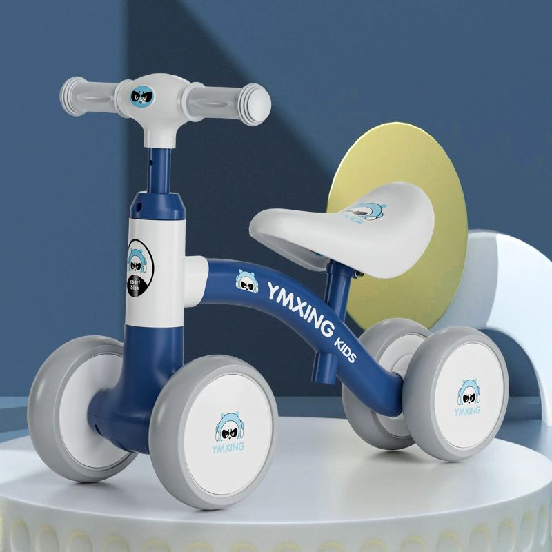 【送料無料】キッズバイク バランスバイク三輪車 キックバイクトレーニングバイク ノーペダル ノーパンクタイヤ ランニングバイク パンクしない サドル ハンドル 高さ調整 3-6歳