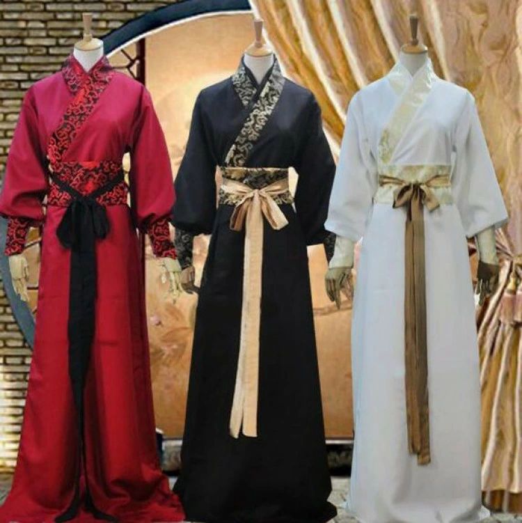 Rakuten - 【送料無料】中華服中国古代侠客服ダンス衣装 漢服コスチューム 中国風cosplay仮装パーティグッズ宴会大人イベント写真撮影学園祭演出服男女兼用