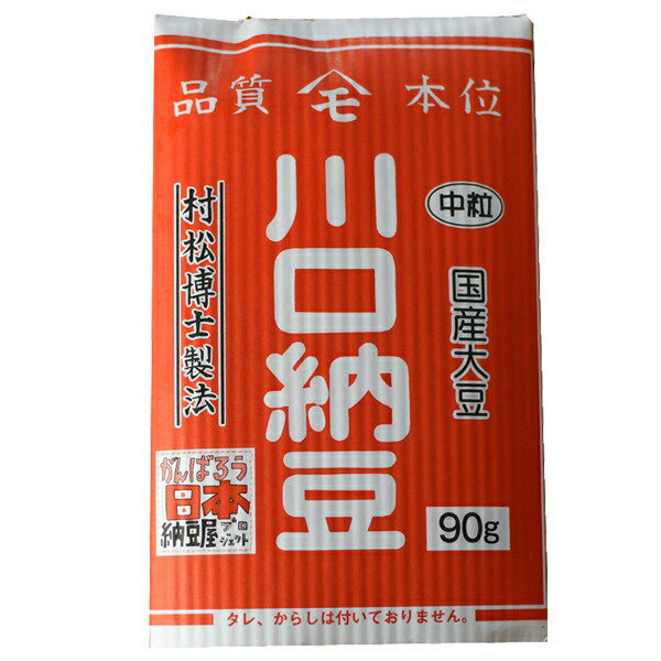 【スーパーSALE限定10%OFF】川口納豆 国産中粒三つ折 × 10個 母の日 父の日