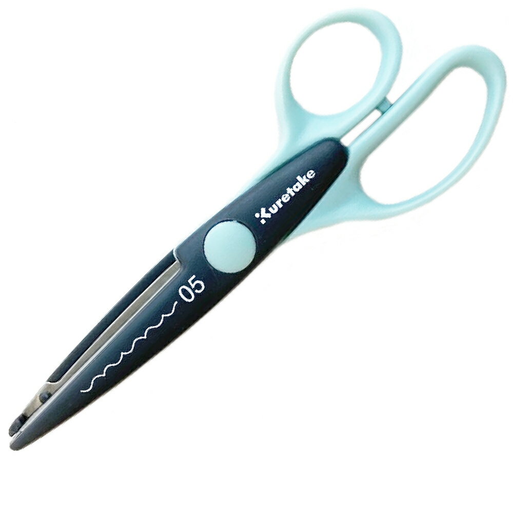 工艺剪（锯齿） - 呉竹　クラフトはさみ　CRAFT SCISSORS　05WAVE　KU230-5
