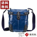 木和田正昭商店 ORIGINAL BASIC 帆布PU×皮革ショルダーバッグ(S) 豊岡鞄 ショルダーバッグ 621215 ブルー (621215-BU)送料無...