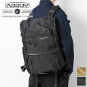 【OPEN記念プレゼント+Wプレゼント付】 AS2OV アッソブ バッグ3LAYER CORDURA 305D ウォータープルーフコーデュラ 305D ラウンド...
