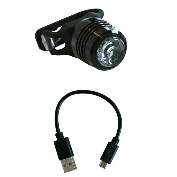 【自転車】【ライト】【LEDライト】 マイパラス USB充電式LEDライト EM-LED 簡単取り付け 安心の防水機能 USBで楽々充電 【コンビニ受取対応商品】【】