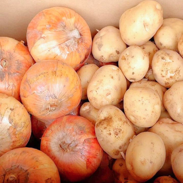 群馬県前橋産 堀越ファームの新玉ねぎ&男爵じゃがいも混合5kg