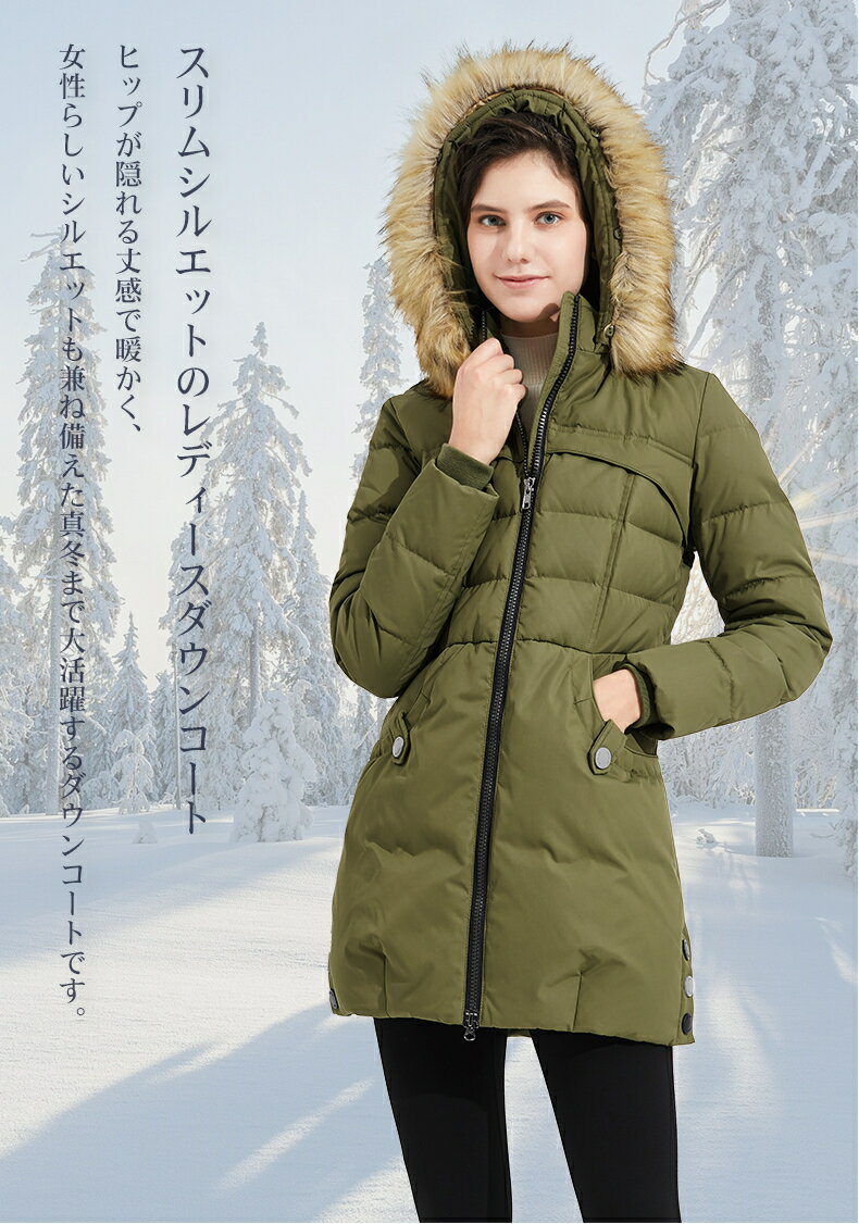 Orolay レディース ダウンジャケット 冬...の紹介画像2