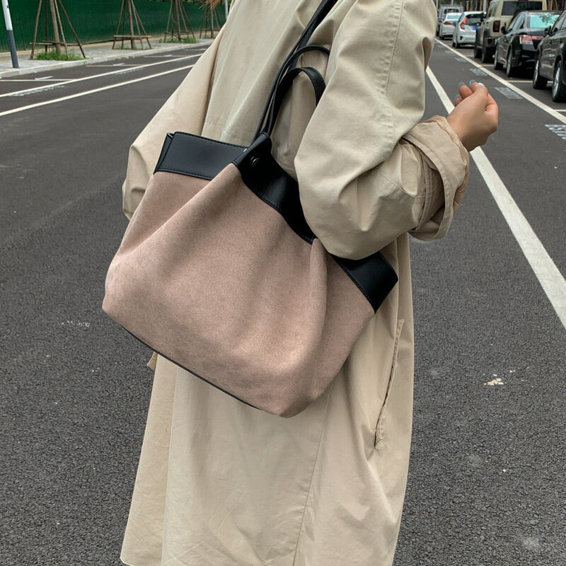 TABITORA(タビトラ) トートバッグ レディース 2way 軽量 大きめ 大容量 モード×トート お仕事バッグ ショルダーバッグ ハンドバッグ でかトート 通勤バッグ 鞄 くすみカラー