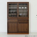 最大10,000円クーポン 商品名| ARA カップボードカラー| ウォールナット材(計8色)サイズ| 幅120 奥行40 高さ178cm国産 完成品 ハイカウ...