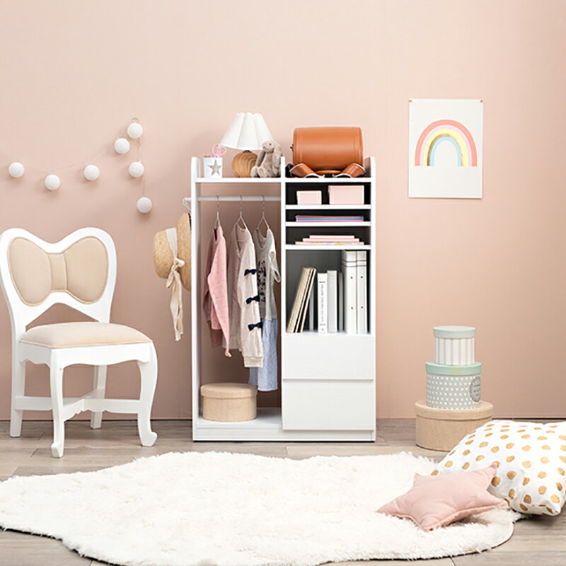 商品名 LaRack ララック【2台セット】ランドセルラックカラー ナチュラル・グレー・ホワイト / 全3色サイズ 幅68.5 奥行41.5 高さ107cm組み立て商品 キッズ収納 キャスター付き ランドセル収納 収納棚 ランドセル置き 子供部屋 保育園 児童館 学童 小児科待合室 [2]