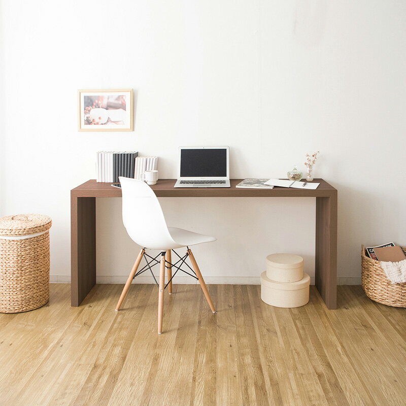 最大10,000円クーポン【4台セット】【150×40cm】【ブラウン色】VSG15040DK PCデスクカラー:ブラウン色/3色対応サイズ:幅150×奥行40×高さ72cm主素材:ウォールナット柄 メラミン樹脂リビング学習デスク 北欧スタイル
