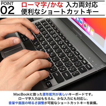 Cooper Cases Flex Book Ittou iPad キーボード ケース 【 iPad 10.2 第8世代 / 第7世代 / Air3 2019 / Pro 10.5 】 日本語 かな jis 10色 バックライト 360度 回転 タッチパッド Bluetooth ワイヤレス オートスリープ 在宅 アイパッド マウス トラックパッド キーボード付き