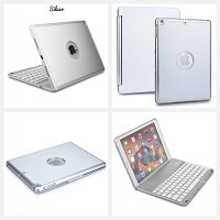 iPadAirAir2Pro9.7キーボードケースCooperCases(ブランド)NoteKeeF8Sバックライト軽量クラムシェルワイヤレスBluetoothタブレットケースカバーシンプルおしゃれハードカバー