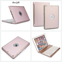 newipad2017air2キーボードケースipadpro9.7ipadairバックライト軽量クラムシェルワイヤレスBluetoothタブレットケースカバーシンプルおしゃれハードCooperCasesブランドNoteKeeF8S【楽天海外直送】
