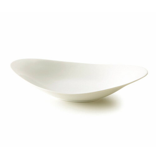30cm オーバルカーブベーカー (アウトレット含む)食器 おしゃれ カレー 皿 白 パスタ皿 白い食器 皿 おしゃれ 楕円 …
