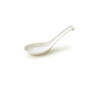 【B級品 スーパー アウトレット3】中華 レンゲ【日本製 磁器】【れんげ ラーメンレンゲ カトラリー 白 業務用食器】