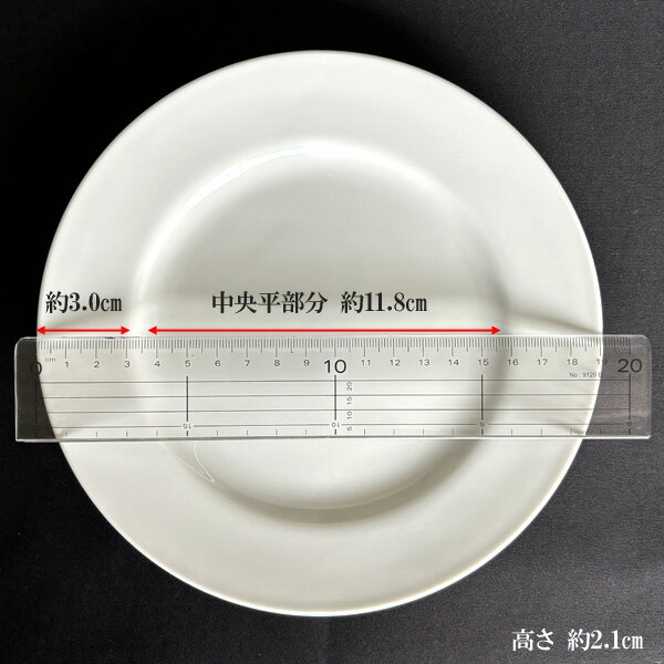 白磁土仕様 19cm リム付き丸皿yt 日本製 磁器 食器 絵付け 取り皿 白 丸皿 パン皿 リム皿 ポーセリンアート ◆yt 陶絵付け 白磁 ケーキ皿 白い食器 白磁 ショップ 販売 通販 テーブルウェアファクトリー