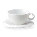 アルテ ティー カップ & ソーサーセット 白い食器 cafe カフェ 食器 おしゃれ オシャレ 業務用 日本製